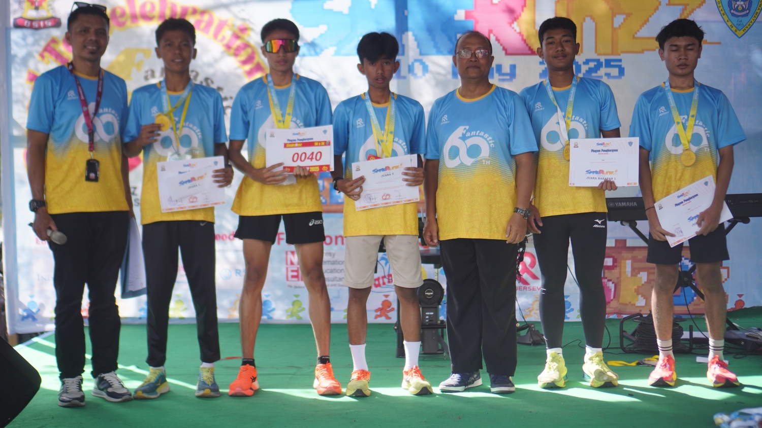 SMAK Kesuma Mataram Gelar Fun Run dalam Rangka HUT 60, 455 Lebih Peserta Turut Serta