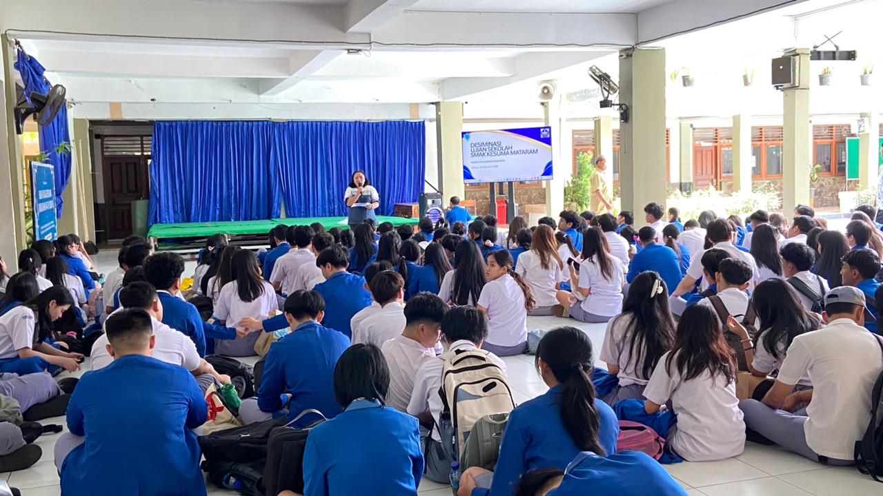 Diseminasi Pelaksanaan Ujian Sekolah : Meningkatkan Pemahaman Siswa dan Profesionalisme Guru  (#Cerdas Beretika Cakap Berbhinneka)